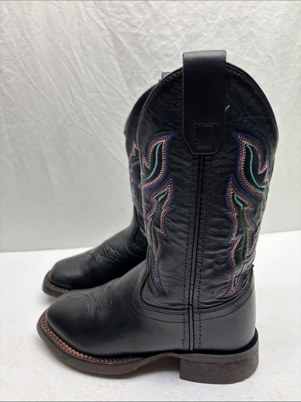 Old West western boots for toddler boy SZ 11 - Picture 2 of 7